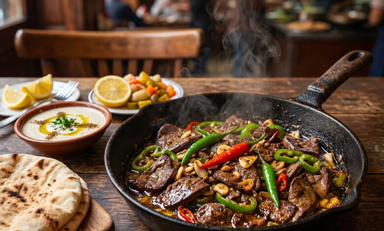 طريقة عمل الكبدة البلدى بالثوم