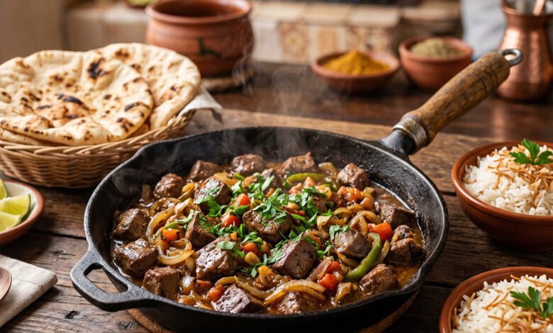 طريقة عمل الكبدة البلدى بالبصل