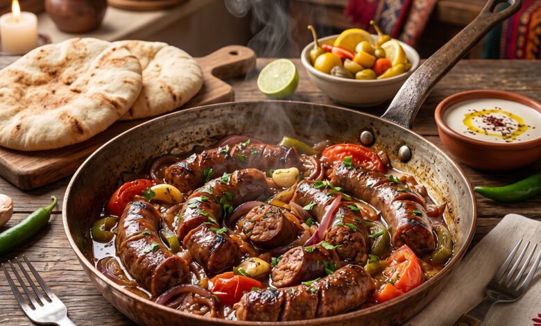 طريقة عمل السجق البلدي