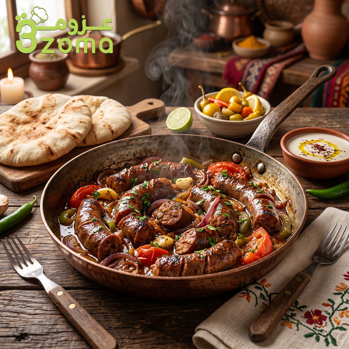 طريقة عمل السجق البلدي