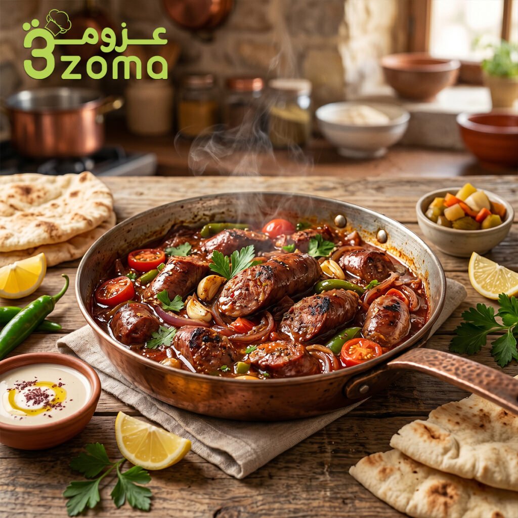 طريقة عمل السجق البلدي