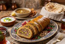 طريقة عمل الكبة المبرومة