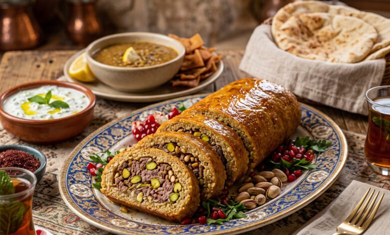 طريقة عمل الكبة المبرومة