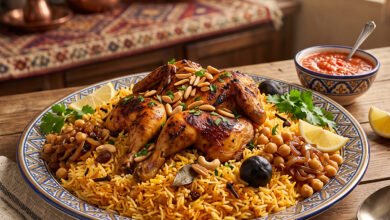 طريقة عمل مجبوس الدجاج